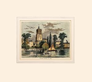 Imagen del vendedor de Fulham Church, in 1825 a la venta por Peter Harrington.  ABA/ ILAB.