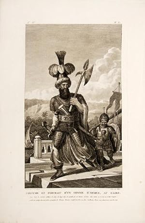 Imagen del vendedor de Costume et Portrait d'un homme d'armes au Caire. a la venta por Peter Harrington.  ABA/ ILAB.