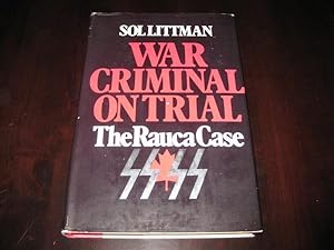 Seller image for War Criminal on Trial: The Rauca Case for sale by By The Lake Books