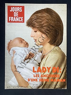 JOURS DE FRANCE-N°1452-DU 30 OCTOBRE AU 5 NOVEMBRE 1982