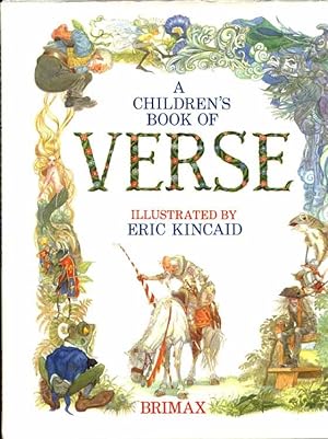 Bild des Verkufers fr A Children's Book of Verse zum Verkauf von Rivelli's Books