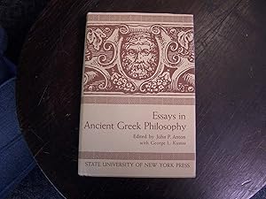 Essays in Ancient Greek Philosophy