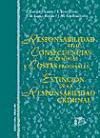 Image du vendeur pour Responsabilidad civil, consecuencias accesorias y costas procesales. Extincin de la responsabilidad criminal mis en vente par Agapea Libros