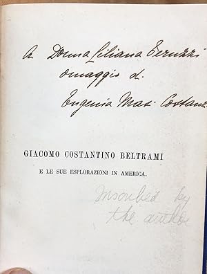 Giacomo Costantino Beltrami e le sue Esplorazioni in America