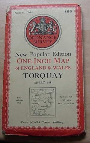 Torquay - One Inch Map - Sheet 188