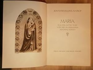 Imagen del vendedor de Maria. Was uns Gottes Wort von der allerseligsten Jungfrau kndet. a la venta por Antiquariat Johann Forster