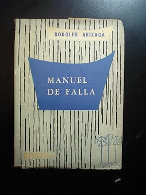 Imagen del vendedor de MANUEL DE FALLA a la venta por Ernesto Julin Friedenthal