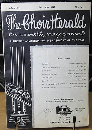 The Choir Herald December, 1947