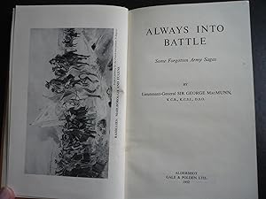 Seller image for Always into Battle: Some Forgotten Army Sagas. for sale by J. King, Bookseller,