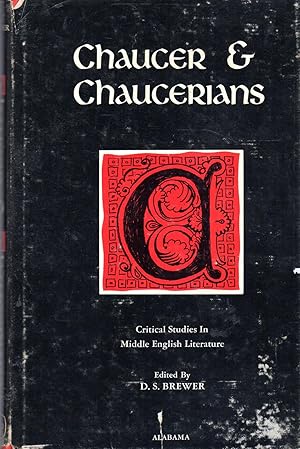 Seller image for Chaucer and Chaucerians: Critical Studies in Middle English Literature for sale by Dorley House Books, Inc.