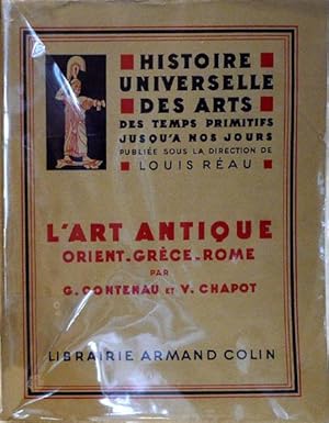 Bild des Verkufers fr Histoire Universelle des Arts : T.I : L'art Antique Orient-Grce-Rome zum Verkauf von Librairie Lis Tes Ratures