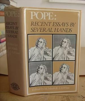 Bild des Verkufers fr Pope - Recent Essays By Several Hands zum Verkauf von Eastleach Books