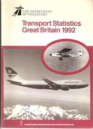 Seller image for Transport Statistics Great Britain 1992 for sale by Mike Park Ltd