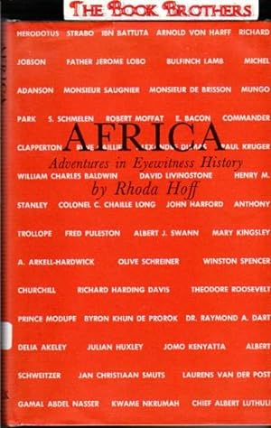 Seller image for Africa:Adventures in Eyewitness History for sale by THE BOOK BROTHERS
