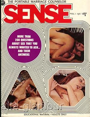 Imagen del vendedor de SENSE; The Portable Marriage Counselor Vol. 1, No. 1, November/December 1970 a la venta por Alta-Glamour Inc.