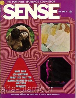 Imagen del vendedor de SENSE; The Portable Marriage Counselor Vol. 2, No. 4, April/May 1972 a la venta por Alta-Glamour Inc.