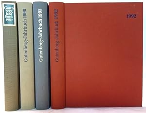 Gutenberg-Jahrbuch 1989 - 1992 64 - 67. Jahrgang. Begründet von Aloys Ruppel. Herausgegeben von d...