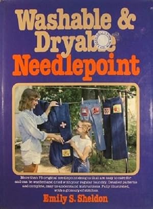 Seller image for Washable And Dryable Needlepoint for sale by Marlowes Books and Music