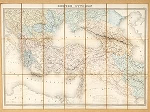 Empire Ottoman [ Carte de l'Asie Mineure - 1904 ]