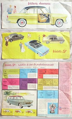 VEDETTE 57. Voiture Heureuse. Vedette 57 - Synthèse de tous les perfectionnements: Trianon - Vers...