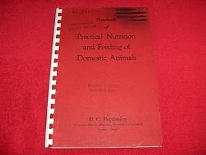 Practical Nutrition and Feeding of Domestic Animals