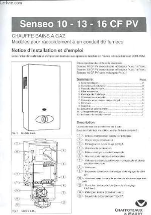 Imagen del vendedor de SENSEO 10 - 13 - 16 CF PV a la venta por Le-Livre