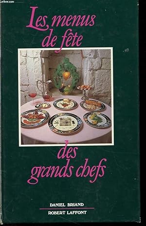 Bild des Verkufers fr LES MENUS DE FETES zum Verkauf von Le-Livre