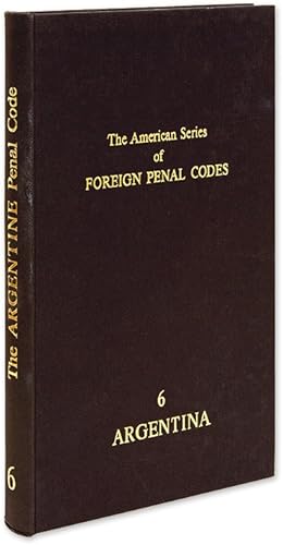 Imagen del vendedor de The Argentine Penal Code. With an Introduction by Ricardo Levene a la venta por The Lawbook Exchange, Ltd., ABAA  ILAB