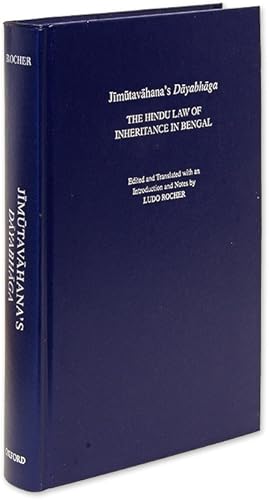Seller image for Jimutavahana's Dayabhaga. The Hindu Law of Inheritance in Bengal for sale by The Lawbook Exchange, Ltd., ABAA  ILAB