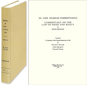 Bild des Verkufers fr Commentary on the Law of Prize and Booty zum Verkauf von The Lawbook Exchange, Ltd., ABAA  ILAB
