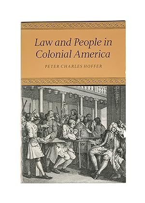 Immagine del venditore per Law and People in Colonial America venduto da The Lawbook Exchange, Ltd., ABAA  ILAB