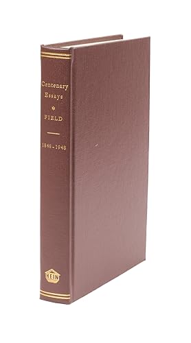 Bild des Verkufers fr David Dudley Field: Centenary Essays Celebrating One Hundred Years. zum Verkauf von The Lawbook Exchange, Ltd., ABAA  ILAB