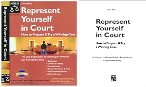 Bild des Verkufers fr Represent Yourself in Court How to Prepare & Try a Winning Case 5th ed zum Verkauf von The Lawbook Exchange, Ltd., ABAA  ILAB