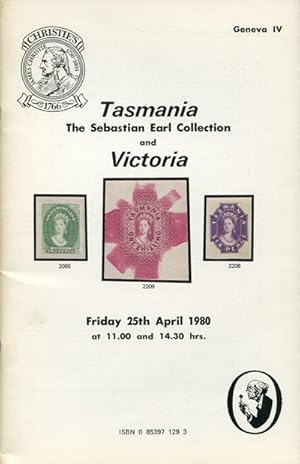 Seller image for (25 Apr) Tasmania., The Sebastian Earl collection and Victoria. for sale by Pennymead Books PBFA