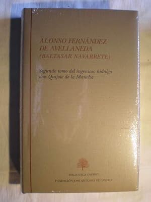 Imagen del vendedor de Segundo Tomo del Ingenioso Hidalgo Don Quijote de la Mancha a la venta por Librera Antonio Azorn