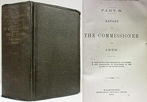 REPORT OF THE COMMISSIONER FOR 1882 1-Inquiry Into the Decrease of Food- Fishes & 2-Propagation o...