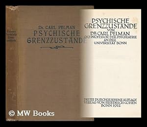 Image du vendeur pour Psychische Grenzzustande mis en vente par MW Books Ltd.