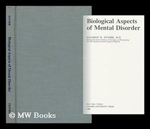 Image du vendeur pour Biological Aspects of Mental Disorder mis en vente par MW Books Ltd.
