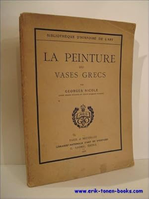 Bild des Verkufers fr LA PEINTURE DES VASES GRECS, zum Verkauf von BOOKSELLER  -  ERIK TONEN  BOOKS