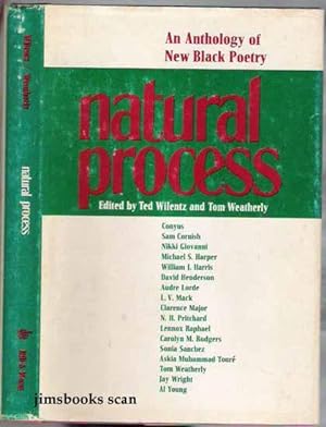 Natural Process An Anthology Of New Black Poetry