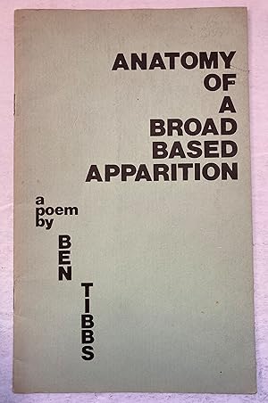 Seller image for Anatomy of a Broad Based Apparition [SIGNED COPY] for sale by Peninsula Books