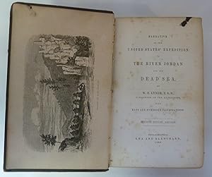 Image du vendeur pour Narrative of the United States' Expedition to the River Jordan and the Dead Sea mis en vente par Peninsula Books