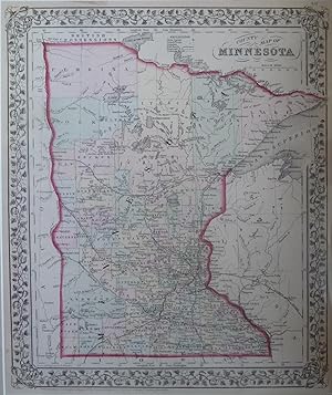 County Map Of Minnesota