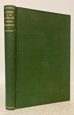 Image du vendeur pour History of Alpha Chi Omega Fraternity (1885-1928) mis en vente par Peninsula Books