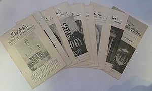 Image du vendeur pour Bulletin, Detroit Historical Society [9 Issues, 1948-1963] mis en vente par Peninsula Books