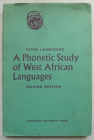 Seller image for A Phonetic Study of West African Languages for sale by Peninsula Books