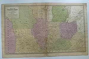 Map of the Western States Designed to Accompany Smith's Geography for Schools