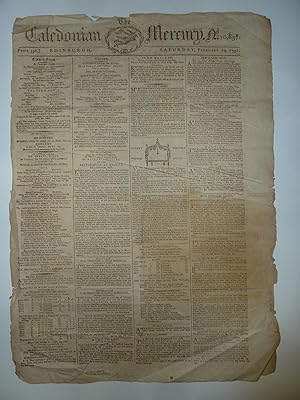 The Caledonian Mercury, Feb 19, 1791, Edinburgh, Scotland