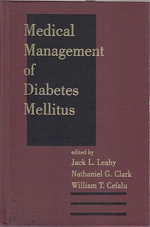 Immagine del venditore per Medical Management Of Diabetes Mellitus venduto da Jonathan Grobe Books