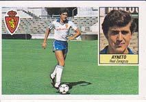 Imagen del vendedor de Cromos LIGA 84-85. Ediciones Este. AYNETO. Real Zaragoza Club Deportivo. a la venta por Librera Races